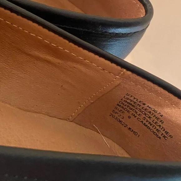 Madewell Black Leather Loafers - Picture 6 of 8